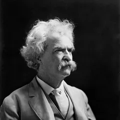 Portrait of Mark Twain