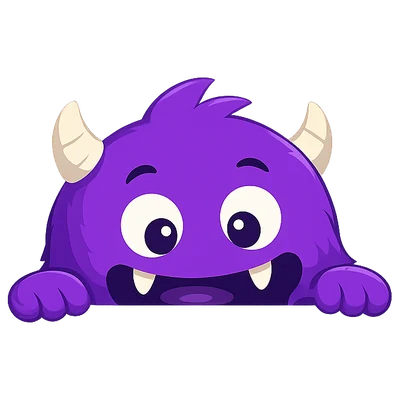 The StoryBites mascot peeking over an empty shelf